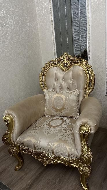 Комплект мягкой мебели, цвет - Бежевый