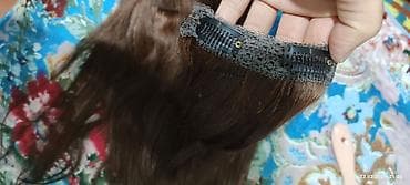 заколка резинка для волос: Аксессуар для волос, Парик, Женские, Материал: Текстиль, Новый — 4