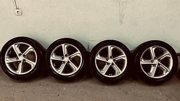 шины на сонату: Колеса в сборе 215 / 55 / R 17, Лето, Б/у, Комплект, Легковые, Литые, отверстий - 5 — 3
