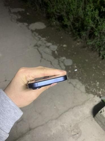 full construction: IPhone 14 Pro, Б/у, 128 ГБ, Deep Purple, Кабель, 86 % — 5