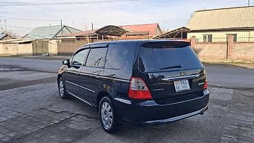 дтп авто: Третий ряд сидений, Велюр, Honda 2003 г., Б/у, Япония — 4