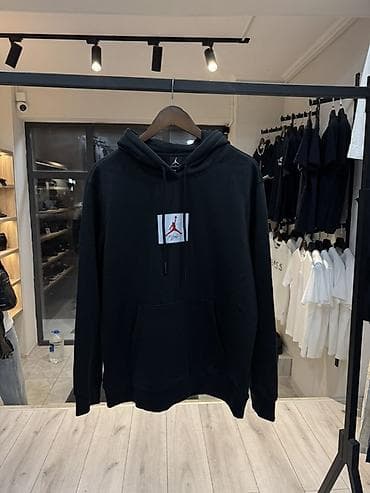 Мужская толстовка, L, Nike, Новый, цвет - Черный, Самовывоз at lalafo.kg Мужская толстовка, L, Nike, Новый, цвет - Черный, Самовывоз