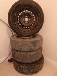 колёса на матиз: Колеса в сборе 195 / 65 / R 14, Всесезонная, Комплект, Легковые, Железные, отверстий - 4 — 1