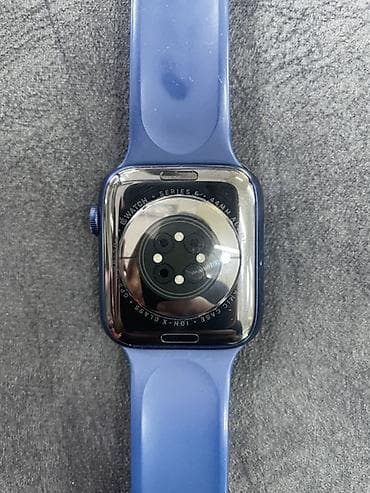 Apple Watch: Apple Watch Series 6, 44 мм (алюминий), синий корпус и синий — 2