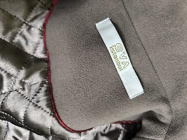 lining 38: Женское турецкое кашемировые пальто цвета тауп (серо-коричневый) — 8