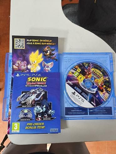 grand turismo 7: Игра для PlayStation 5: Sonic Racing CrossWorlds (диск, коробка PS5) — 3