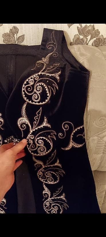 манго жилет: Продаю платье с эксклюзивным национальным бархатным жилетом (ручная — 4