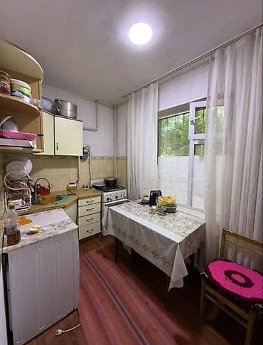 103 серия квартир это: 1 комната, 33 м², Кудайберген авторынок 105 серия, 1 этаж, Косметический ремонт — 5