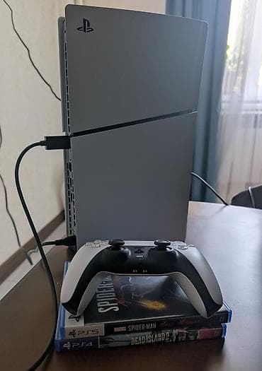 моно сатылат: Продам PlayStation 5 Slim 1TB с дисководом Продаю PS5 Slim в отличном — 2