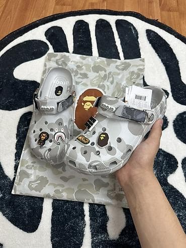 Сабо: Сабо, 42, 43, 39, Crocs, Новый, цвет - Серый, Самовывоз, Платная доставка — 2