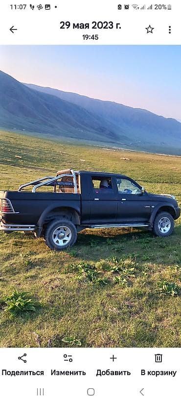 тойота марк х бампер: Mitsubishi L200: 2001 г., 2.9 л, Механика, Дизель, Пикап — 1