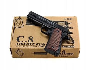 Эйрсофт-пистолет C.8 (6 мм) - Тип: страйкбольный пистолет (Airsoft