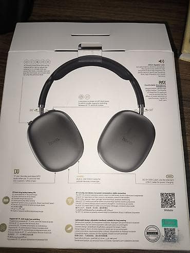 Другая аудиотехника: Беспроводные наушники Hoco W35 Air (Hi‑Fi Audio) - До 45 часов — 5