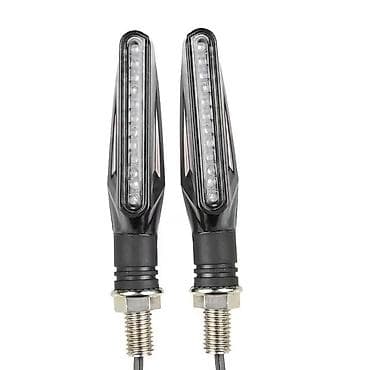 мото аксессуары: Светодиодный индикатор поворота для мотоцикла. 2 шт — 1