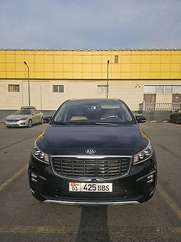 машина электрические: Kia Carnival: 2019 г., 2.2 л, Автомат, Дизель, Минивэн — 2