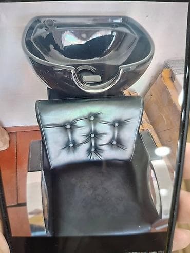 Мойки и раковины: Парехмахерская мойка с креслом все масло. Подойдет для начинающих — 5