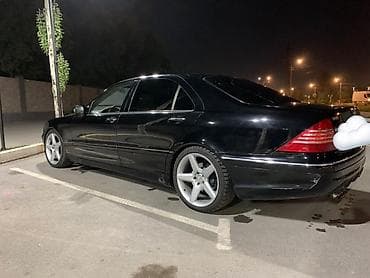 Mercedes-Benz S-Class: 2002 г., 5 л, Автомат, Бензин, Седан — 2