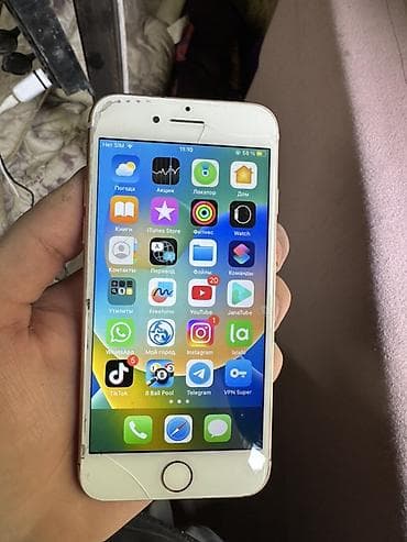 "айфон 8 64 гб цена": IPhone 8, Б/у, 256 ГБ, Золотой, Защитное стекло, 78 % — 1