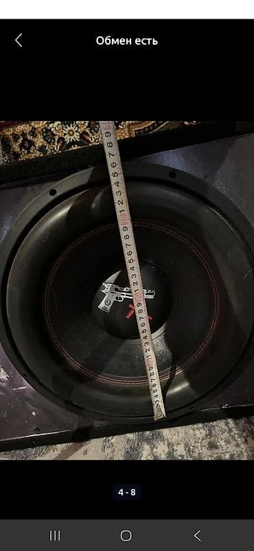 мфу 3 в 1: Сабвуфер в корпусе для авто + моноблок - Сабвуфер динамик диаметром — 4