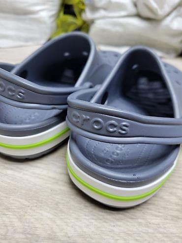 ботинки армейские: Сабо, 42, Crocs, Новый, цвет - Серый, Платная доставка — 3