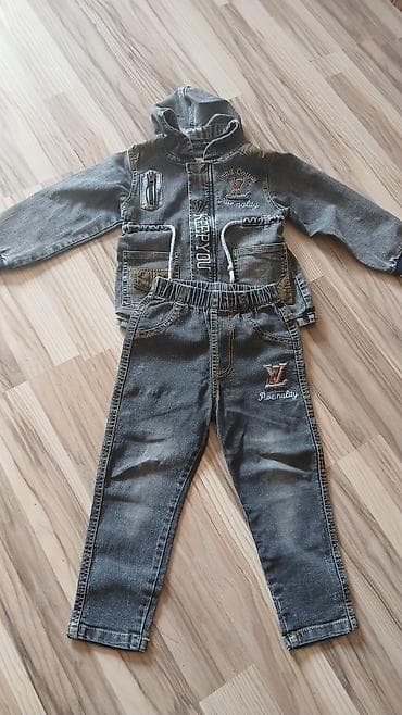 Джинсы и брюки, цвет - Синий, Б/у