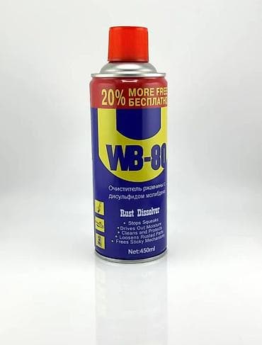 Шпаклевка: WB-80 — мощный очиститель ржавчины с дисульфидом молибдена — 4