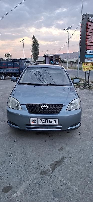 Toyota Corolla: 2003 г., 1.6 л, Автомат, Бензин, Хетчбек — 2