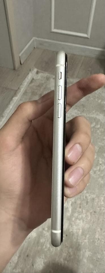 iphone 8 pro max: IPhone 11, Б/у, 128 ГБ, Белый, Чехол, 70 % — 8