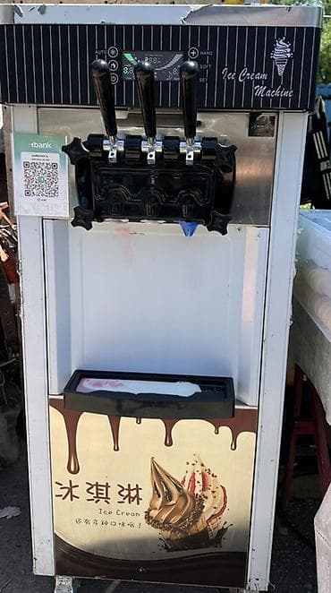 Өндүрүш үчүн жабдуулар: 🍦 Продаётся аппарат для мороженого 💰 Цена: 80 000 сом ✅ Практически — 3