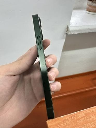 pixel 6: IPhone 13 mini, Б/у, 128 ГБ, Alpine Green, Чехол — 3