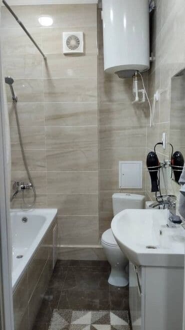 аренда домов в бишкеке на сутки: 1 комната, Постельное белье, Кондиционер, Парковка — 4