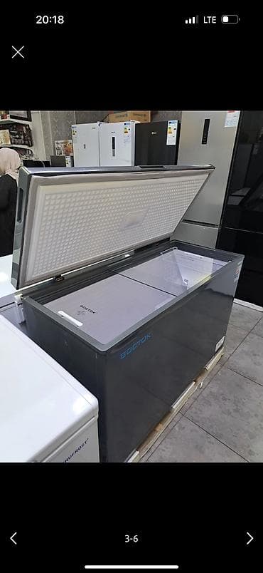 холодильник в рассрочка: Морозильник, Новый, Бесплатная доставка — 3