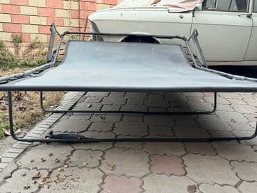 2 х местный раскладной диван: Раскладной диван, Б/у — 2