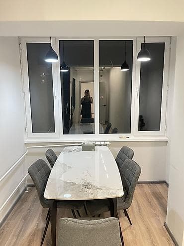 токмок срочно: 3 комнаты, 56 м², 2 этаж, Евроремонт — 6