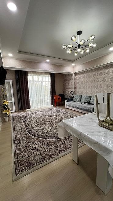 солнечный рай: 2 комнаты, 49 м², 1 этаж, Евроремонт — 2