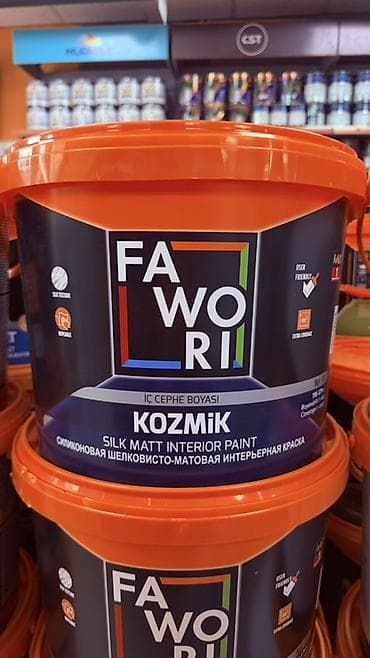 Краска интерьерная Fawori KOZMIK - Тип: силиконовая at lalafo.kg Краска интерьерная Fawori KOZMIK - Тип: силиконовая