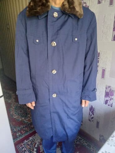 tech fleese: Пальто мужское, размер 50-52. Производство Болгария. Вверх пальто — 2