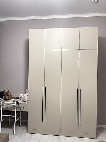 буу шкаф: Шкаф-купе/распашной современного дизайна, 4‑дверный с антресольным — 3