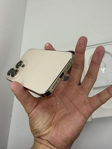 часы советские: IPhone 16 Pro, Б/у, 256 ГБ, Золотой, Коробка, 90 % — 8