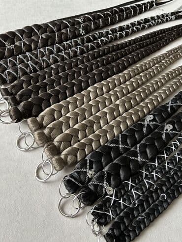 барана стрижка: Хвосты на заколках, резинках из качественного термоволокна ( можно — 9