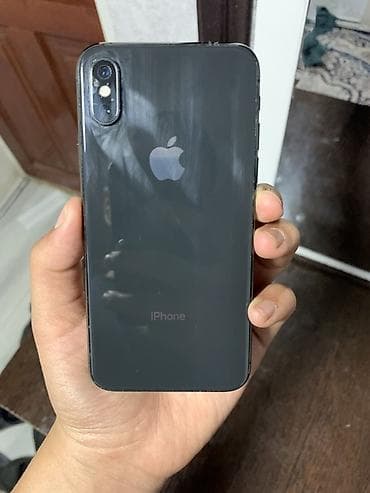 айфо: IPhone Xs, 64 ГБ, Space Gray, Чехол, 100 % — 1