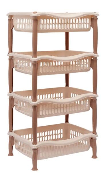 кухонный буфет для посуды: Этажерка для кухни, Новый, Пластик, Платная доставка — 6