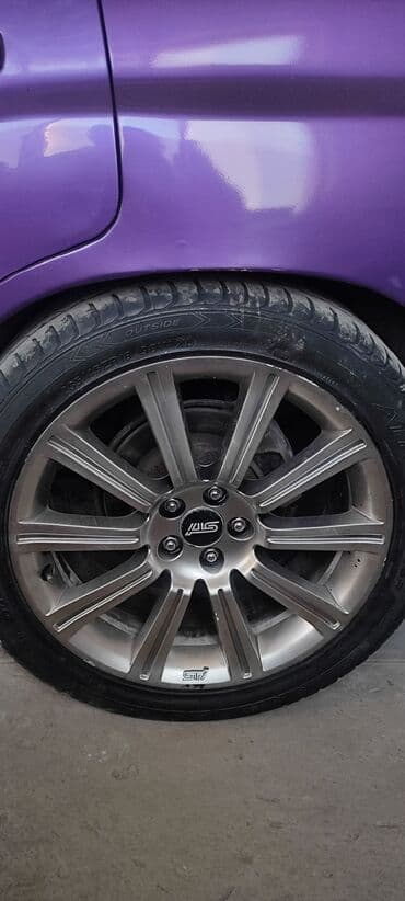 тормозной диск гольф 2: Литые Диски R 18 Enkei, Комплект, отверстий - 5, Б/у — 7