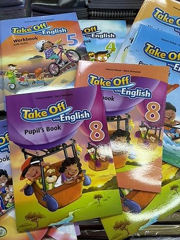 Учебники: Учебно-методический комплект Take Off with English (уровни 4–8) 1шт — 5