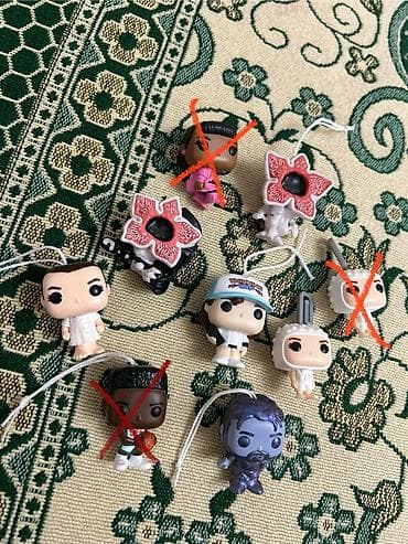 алтын сойко детский: Брелок, Пластик, Новый, цвет - Красный — 1