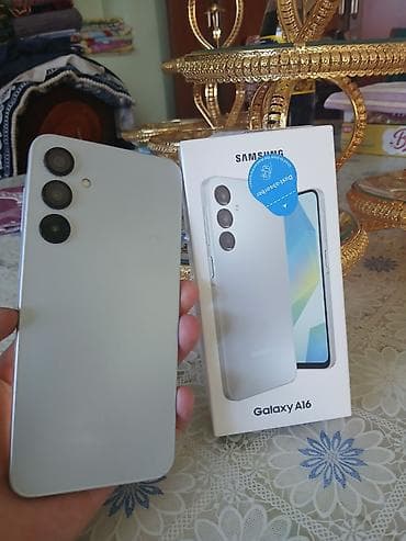 a 20: Samsung Galaxy A16, Б/у, 128 ГБ, цвет - Серебристый, 2 SIM — 2