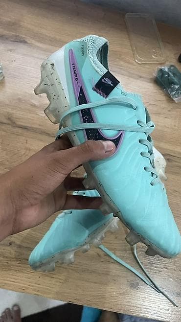 Футбольные бутсы Nike Tiempo Legend 9 (FG) - Цвет: мятный/бирюзовый с — 1