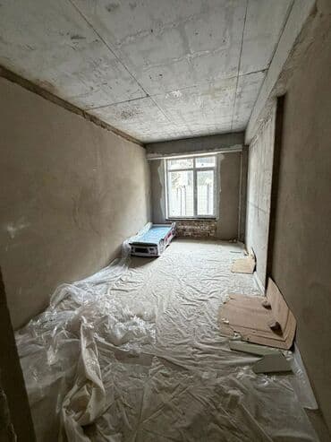 квартира ош продажа: 1 комната, 46 м², Элитка, 1 этаж, ПСО (под самоотделку) — 2