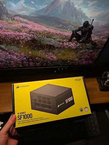 Блок питания, Новый, Corsair, 1000 Вт, Platinum, 1000 Вт at lalafo.kg Блок питания, Новый, Corsair, 1000 Вт, Platinum, 1000 Вт