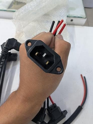 rj 45: Сетевые разъёмы и кабели IEC Описание: - Панельные разъёмы питания — 2